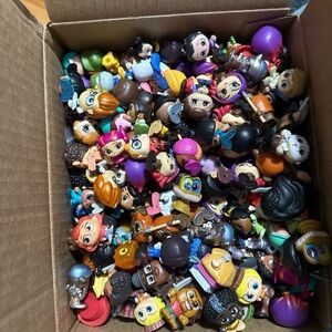 Assorted Kids Action Figure Toy Box - Multicolor Characters